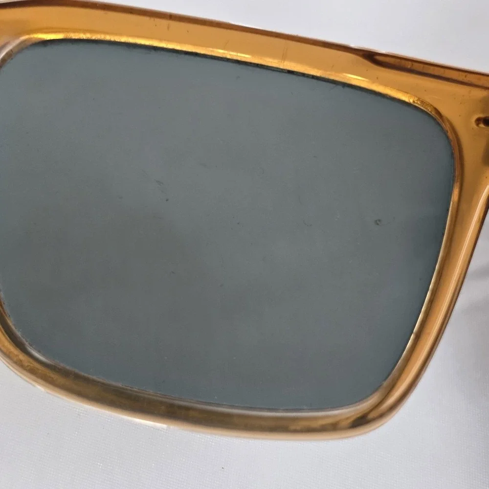 Roka Barton Sunglasses Mens 56-18-134 Brown Gray Tinted Square E7547-0956